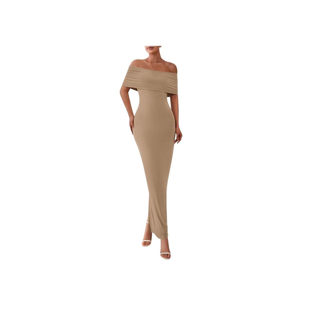 Off The Shoulder Maxi Dresses Summer XXL